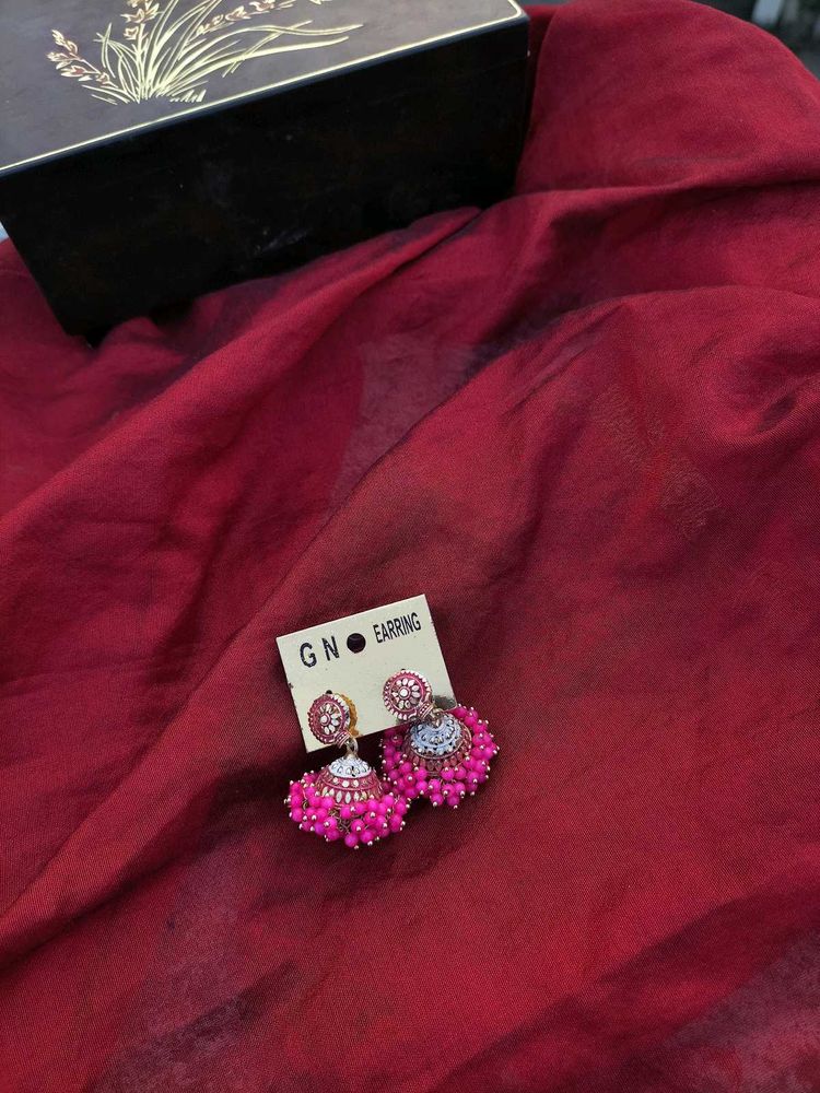 Beautiful Jhumka For Emone Sand Girls!
