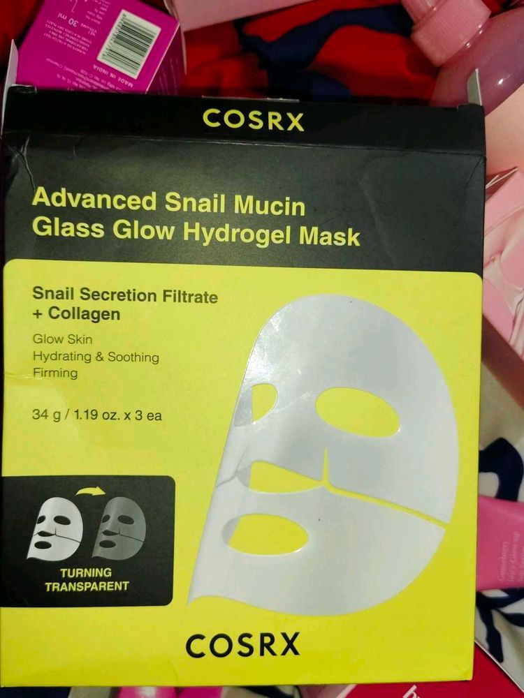 Cosrx Snail Mucin Hydrogel Mask