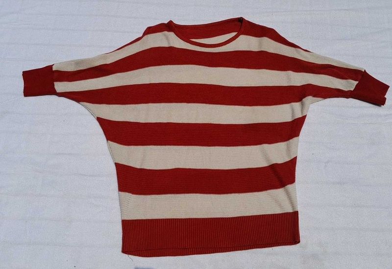 Stretchy Striped T Shirt