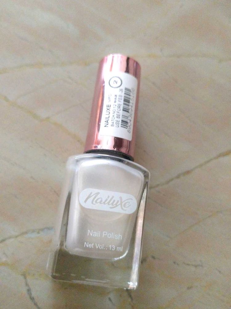 Nailuxe Nail Polish - Classic Sheer White