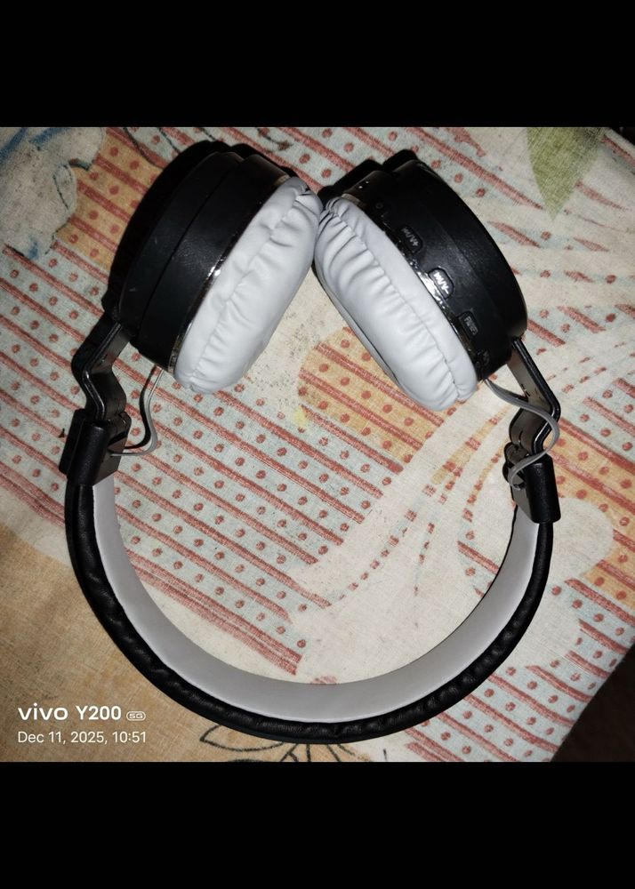 Blue Wireless Headphones