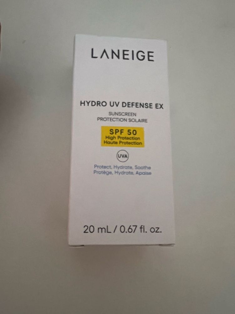 New Laneige Hydro UV Defense SPF50