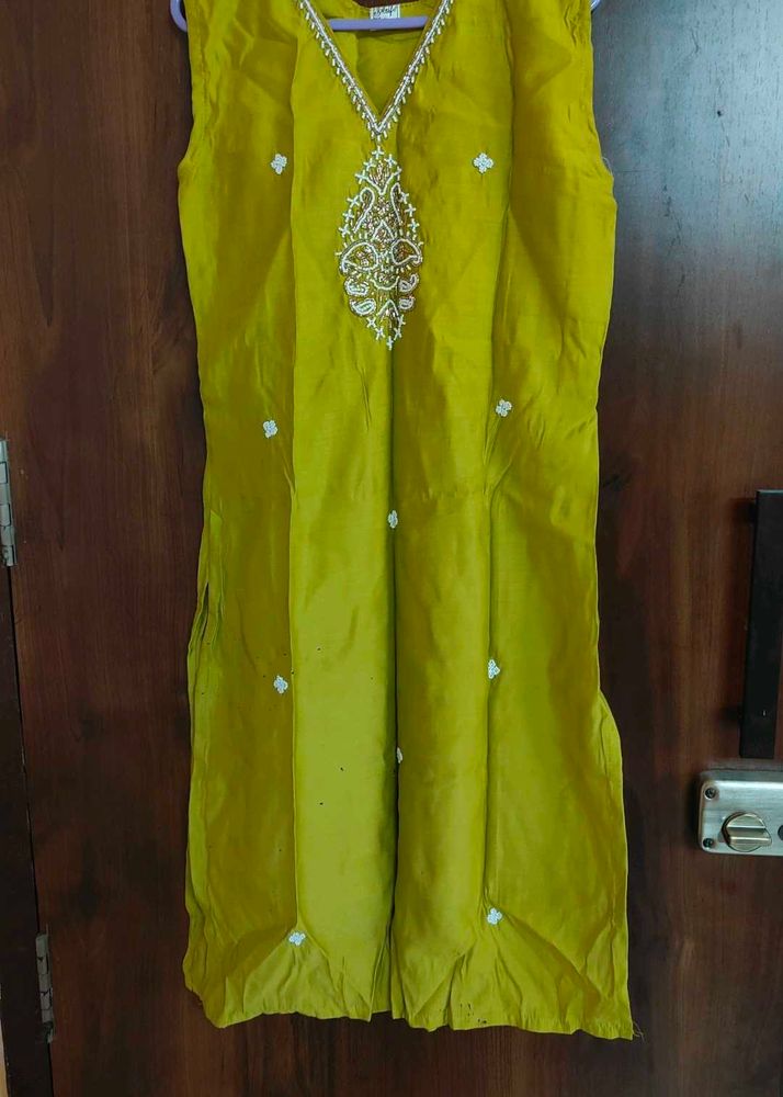 Elegant Yellow Kurta