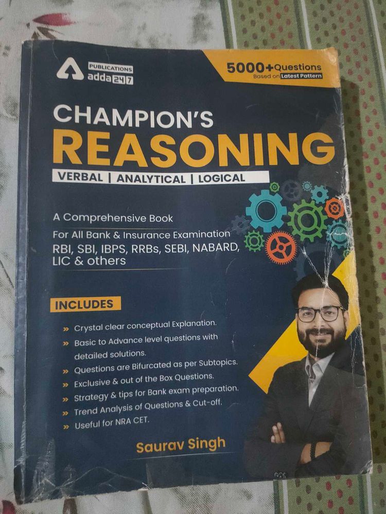 Champion&#39;s Reasoning Book - Bank Exams
