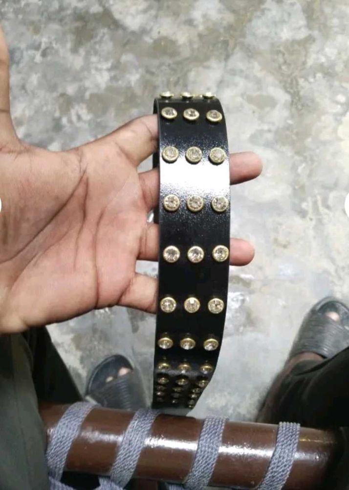 Studded Leather Belt,Can Get More Discount If Cash