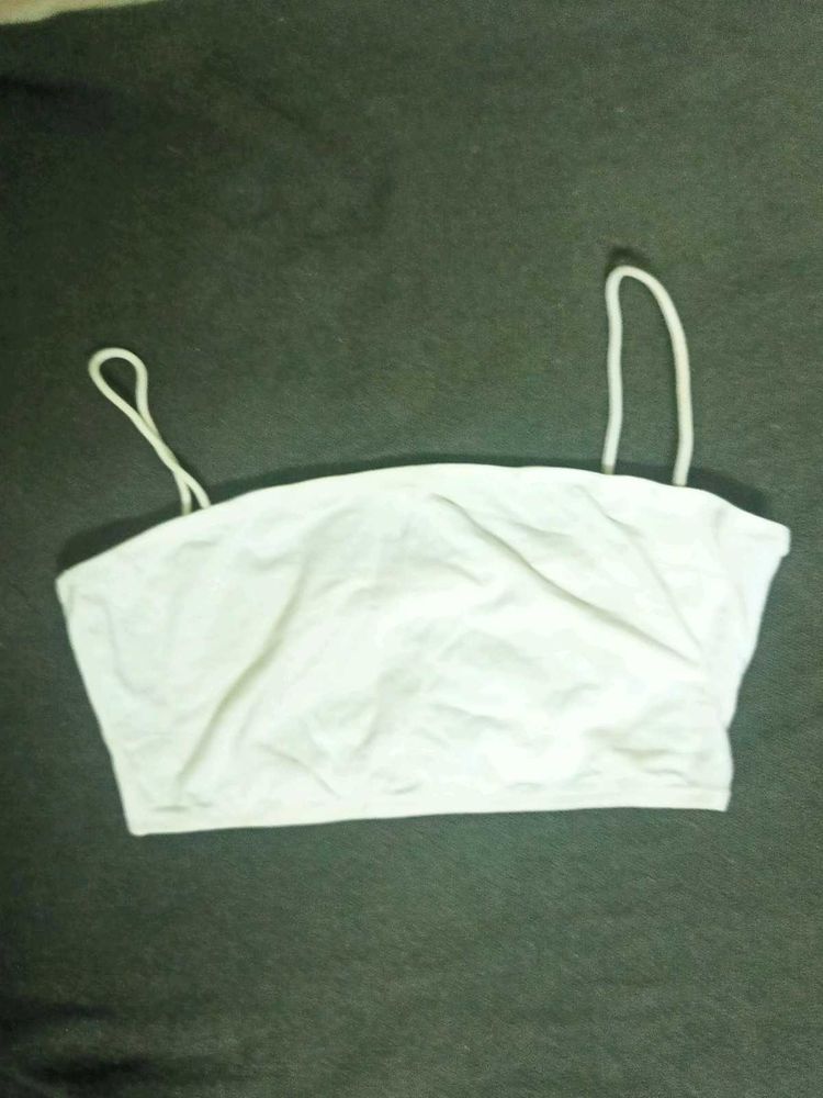 white tank top bralette
