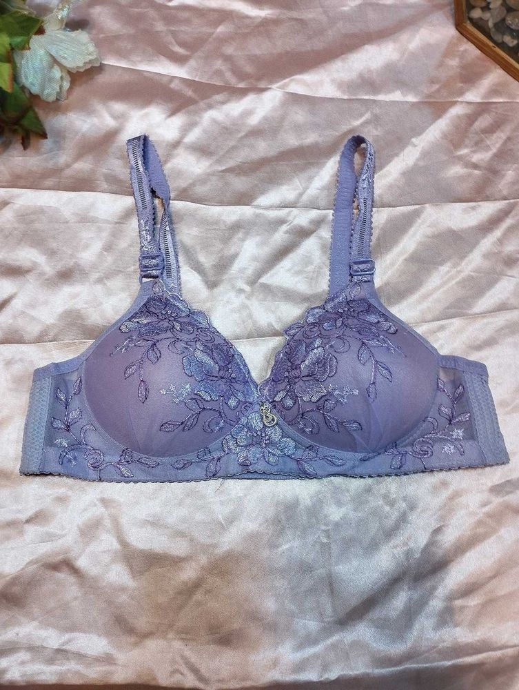 Floral Embroidery Bra💥