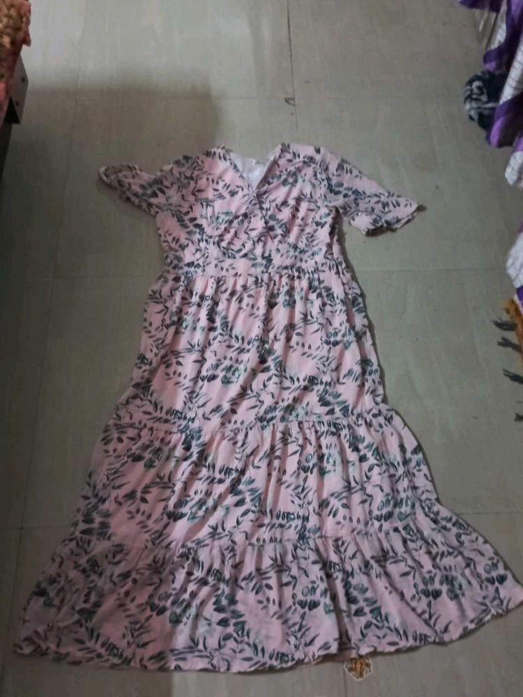 Floral Print Maxi Dress