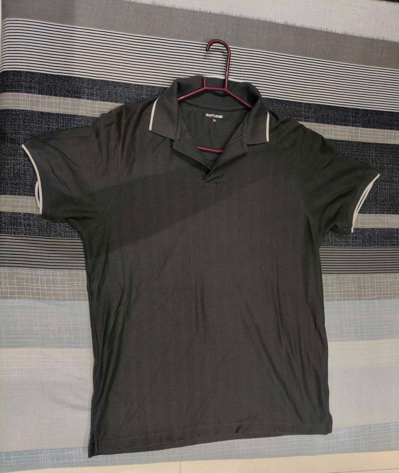 Men&#39;s Grey Polo Shirt
