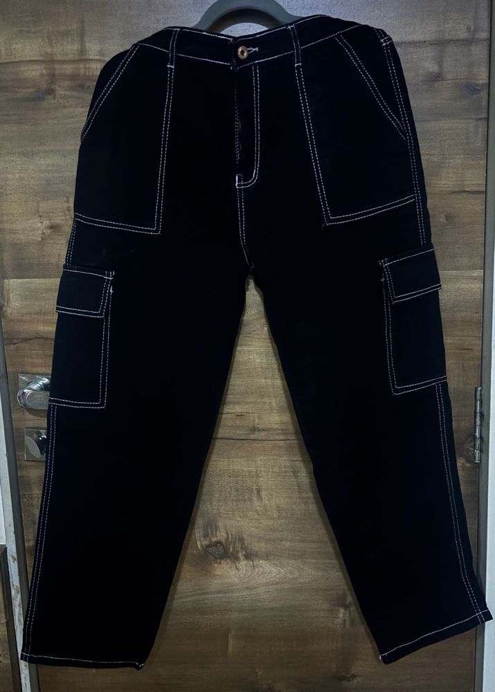 Black Cargo Pants