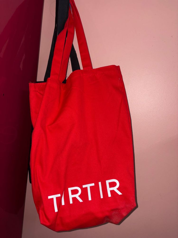 TIRTIR Red Tote Bag