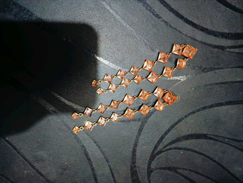 Dangling Square Earrings With Combo Offer