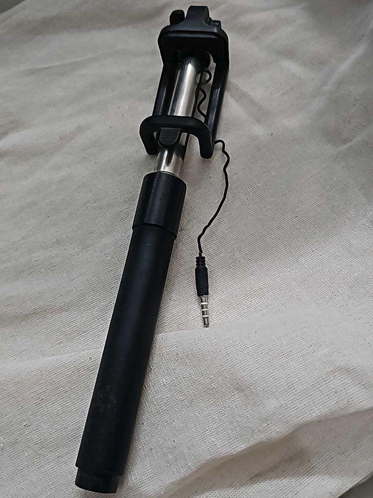 Selfie Stick with Aux Cable