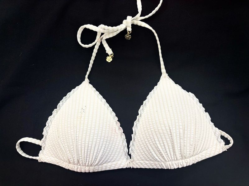 H&amp;M EMBELLISHED DETAIL BIKINI TOP