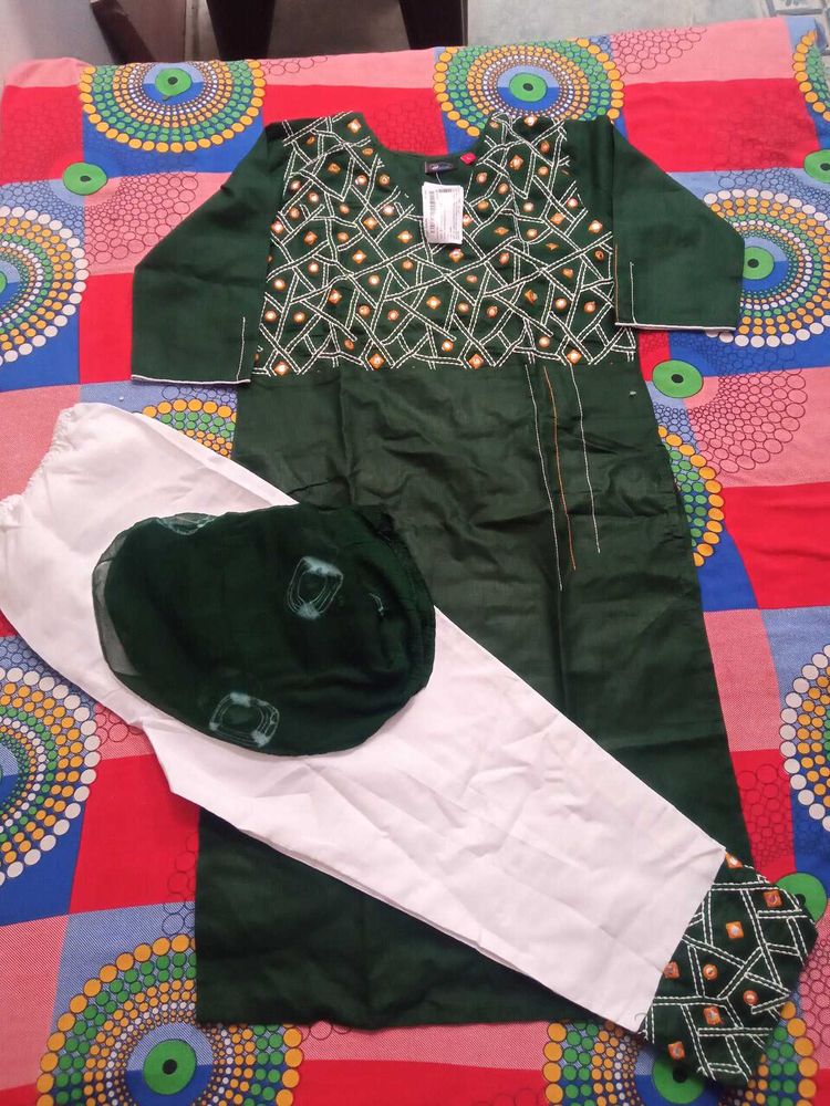 Kurti Bottom With Dupatta
