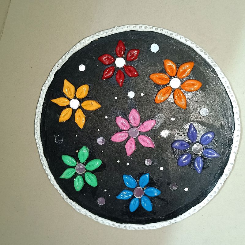 Lippan Art With Mirror Work