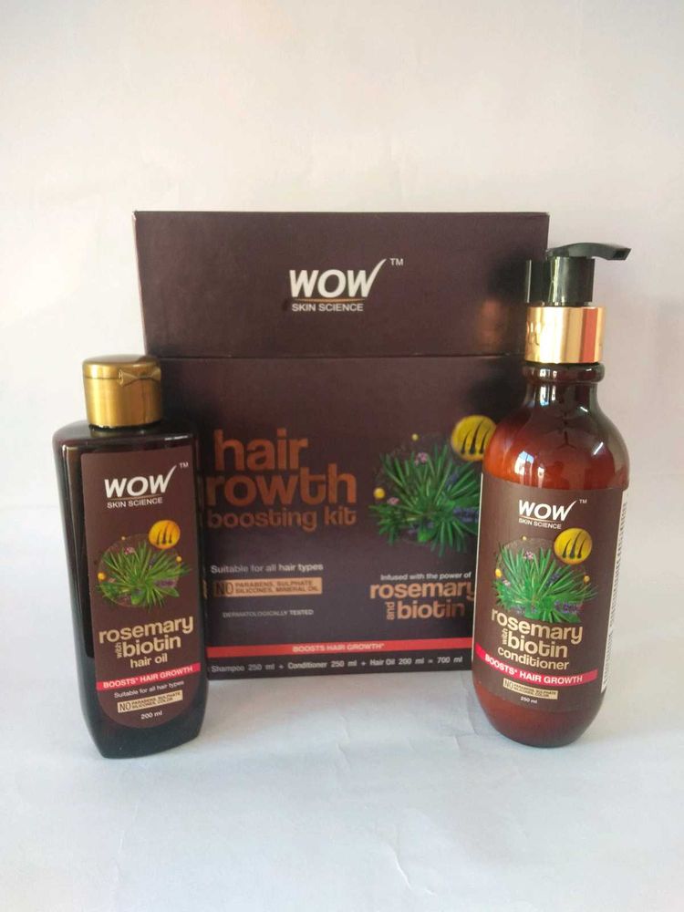 WOW Rosemary Biotin Hair Growth Kit