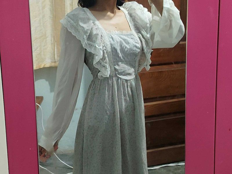 Vintage Style Floral Dress