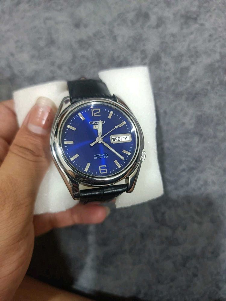 Seiko Blue Watch