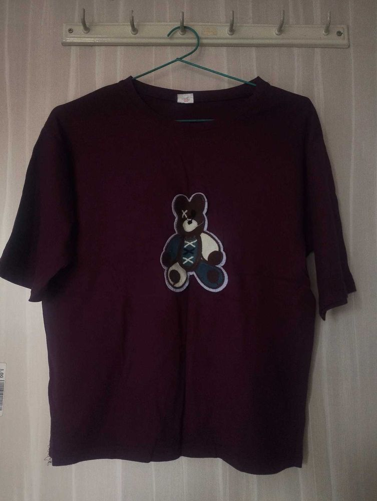 Cute Bear Graphic Tee🌸