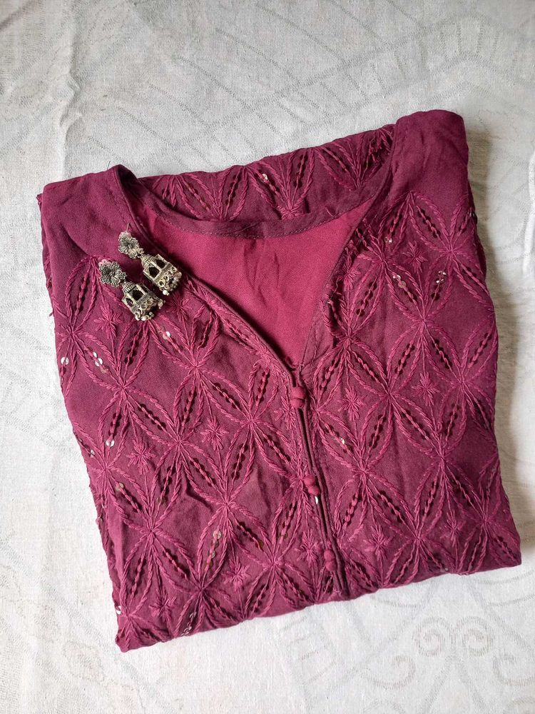 Chikankari Kurti