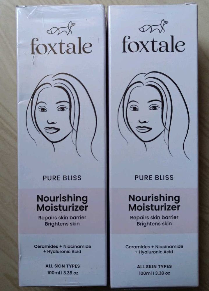 Foxtale Pure Bliss Moisturizer pack of 2