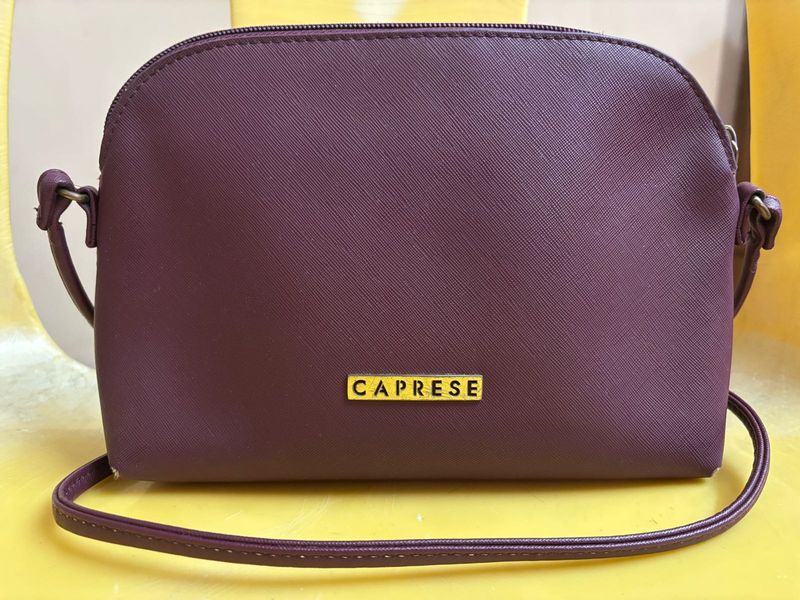 Maroon Caprese Sling Bag