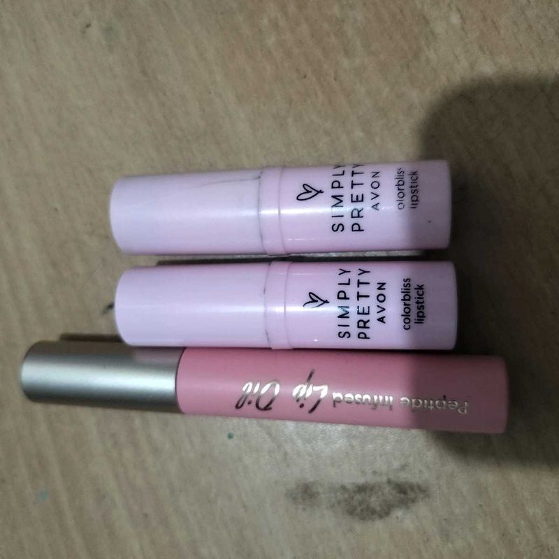 Avon Simply Pretty Lipsticks &amp; Oil