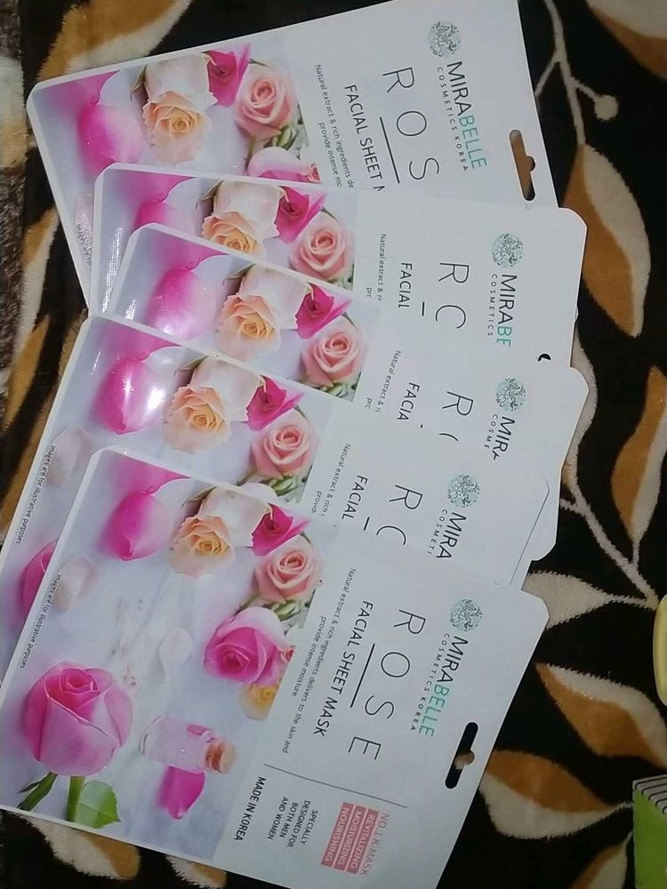 Mirabelle Korean Sheet Masks