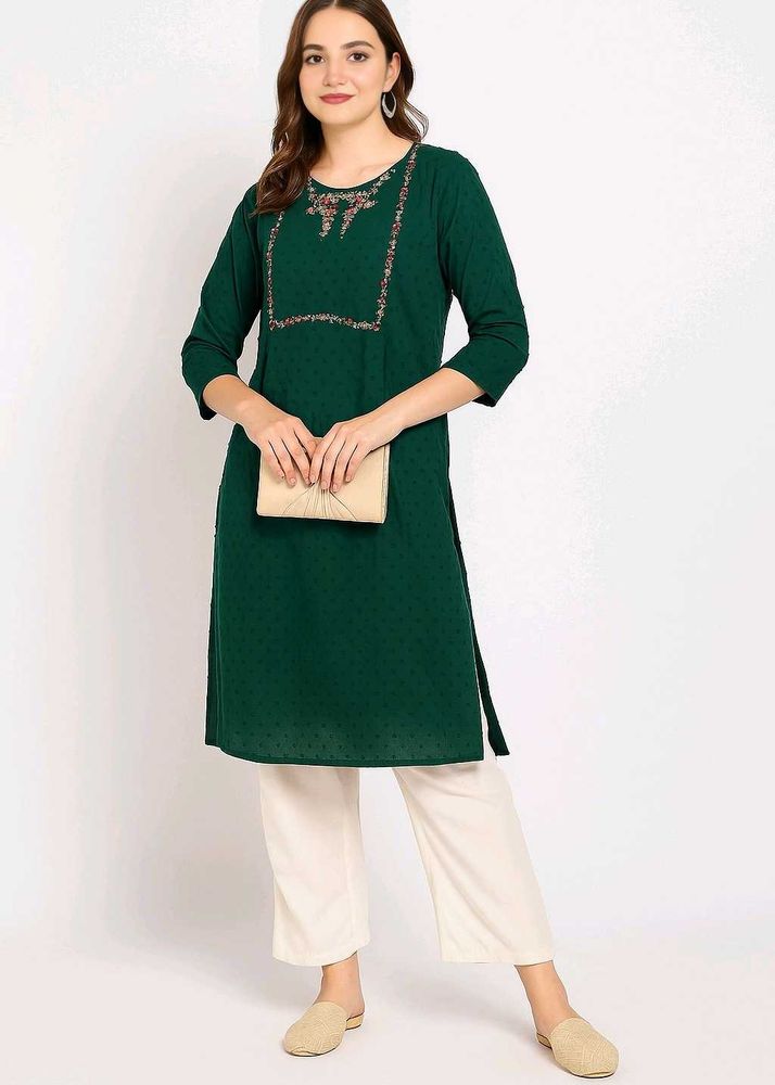 Green kurta 🌻