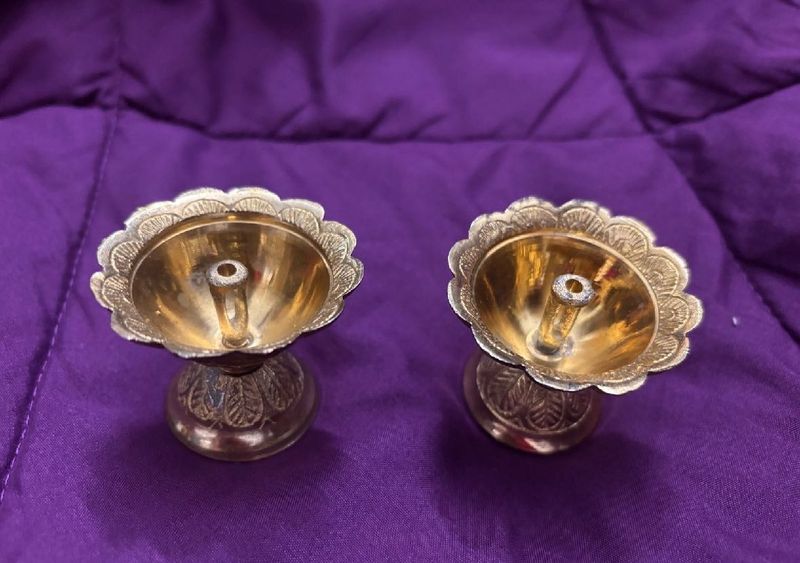 🆕 Brass Detachable Diya