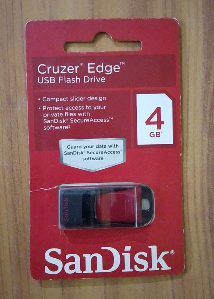 Brand New SanDisk 4 GB Pendrive