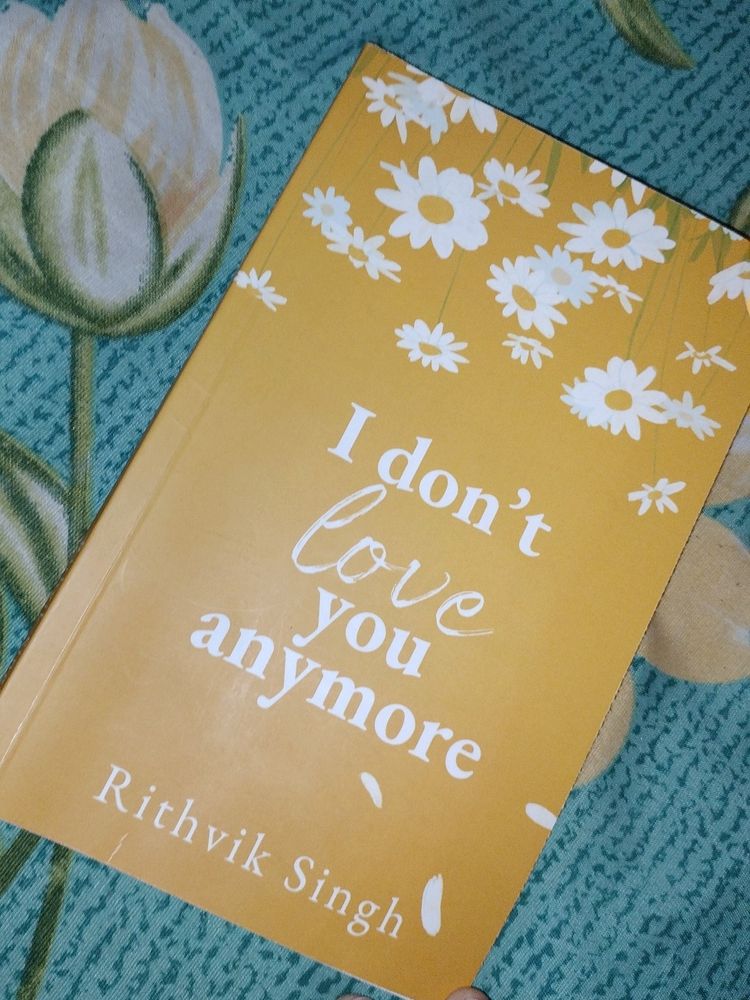 I Dont Love You Anymore Book