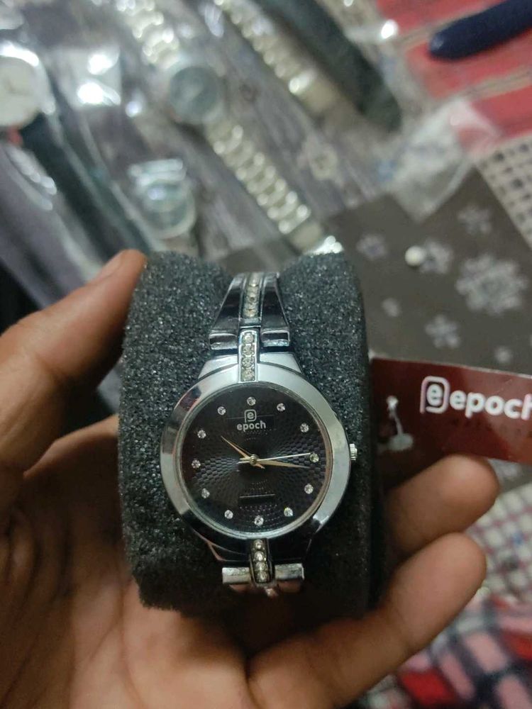 Epoch Women's Silver Watch