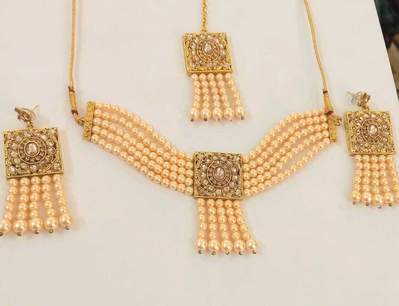 Pearl Jewelry Set
