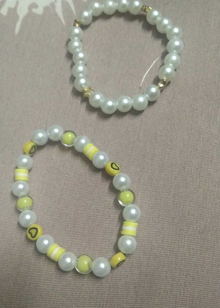 Yellow Beads Bracelet