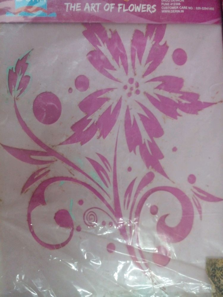 Flower Art Stencils