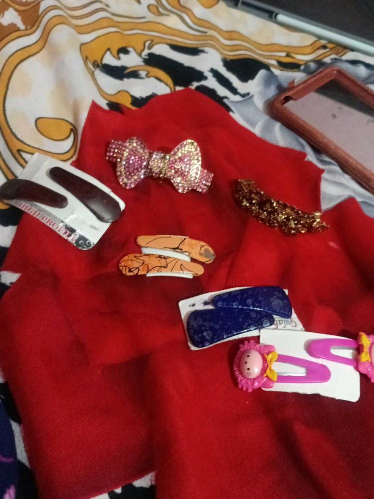 Combo Of Hair Clips