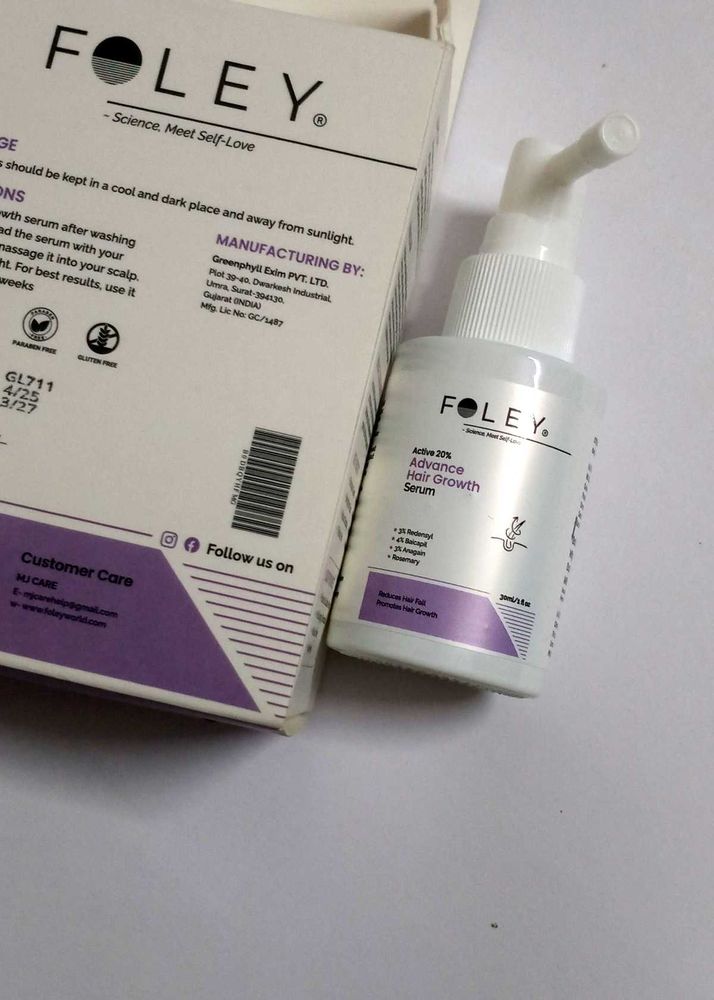 Foley Hair Growth Serum