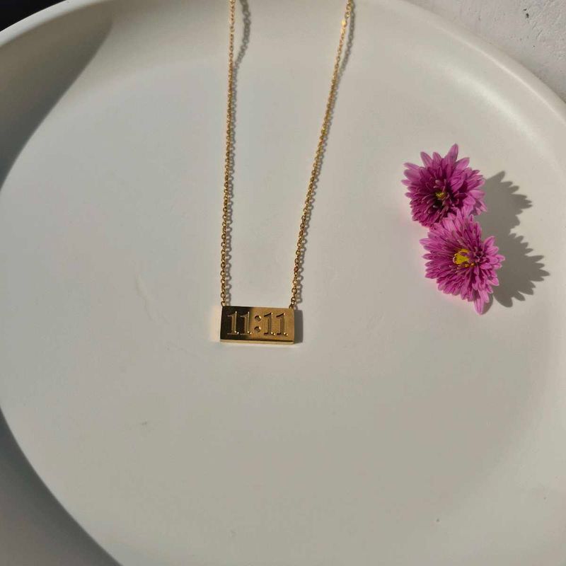 11:11 Gold Necklace