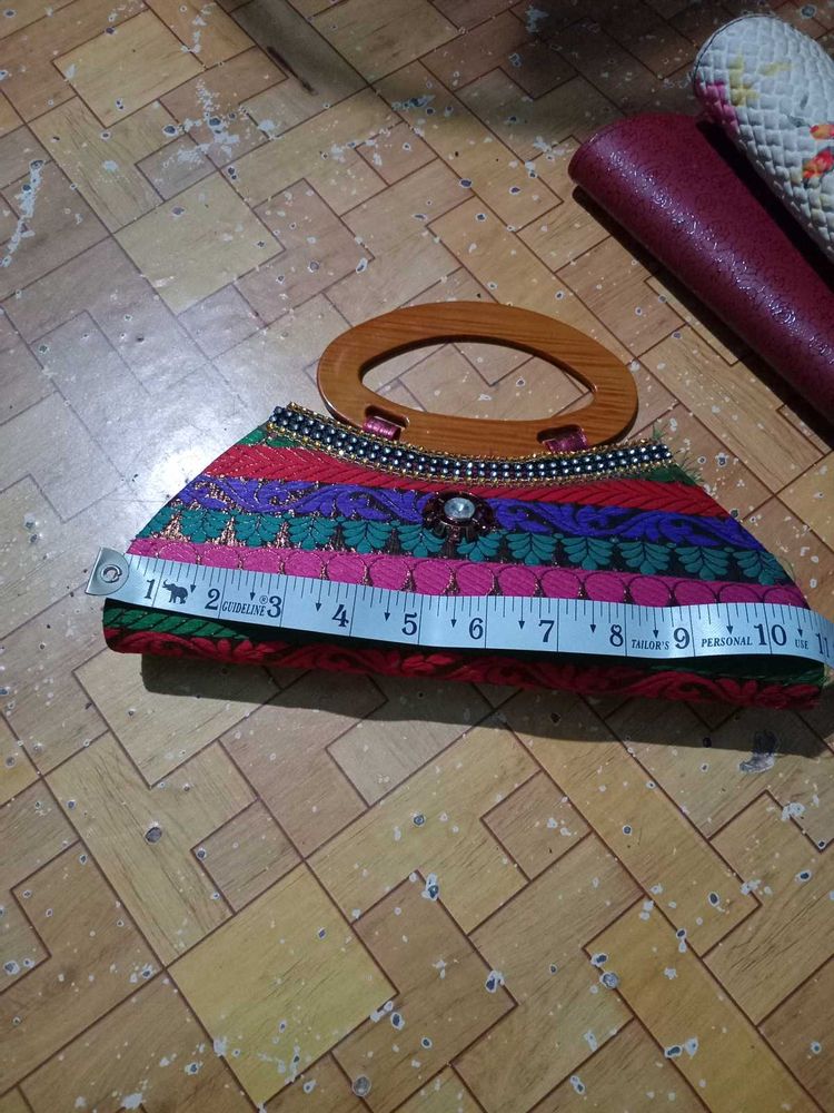 Bridal Embroidered Clutch