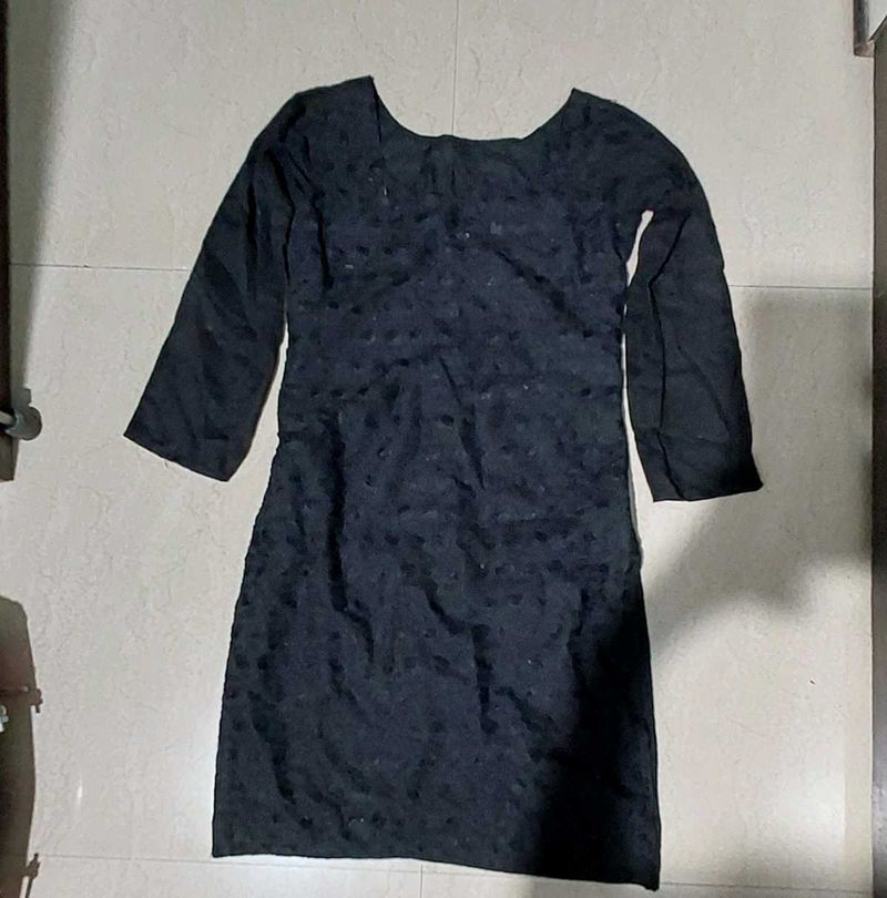 Black Kurta