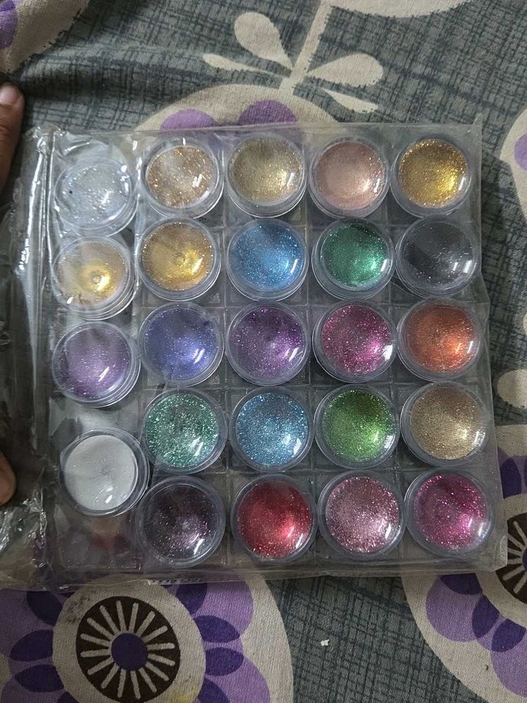 24 Pcs Loose Gliters