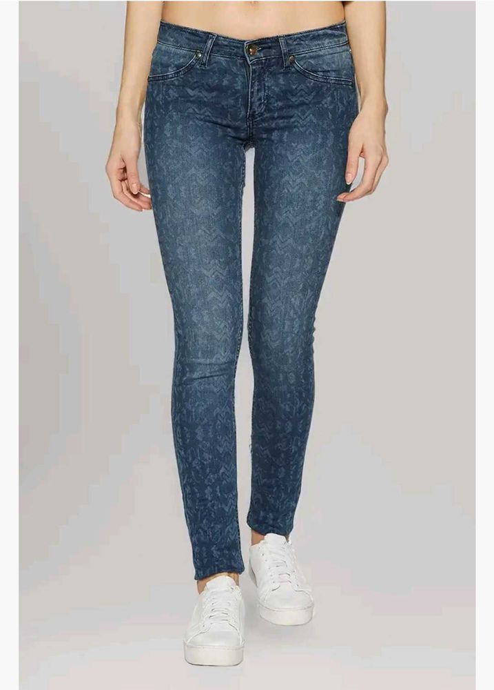 Slim Fit Blue Denim Jeans