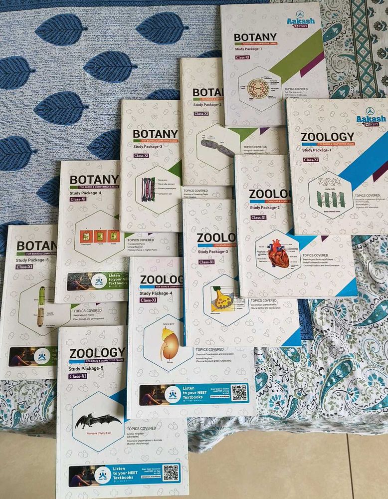 Aakash NEET Biology Books for Class 11