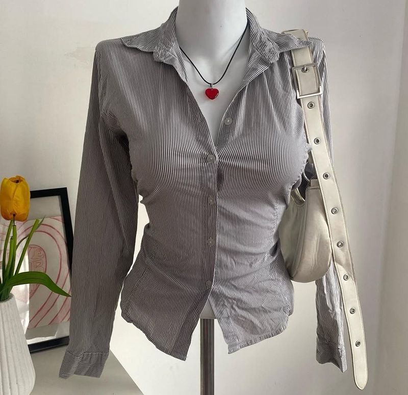 Fitted Button Up Shirt