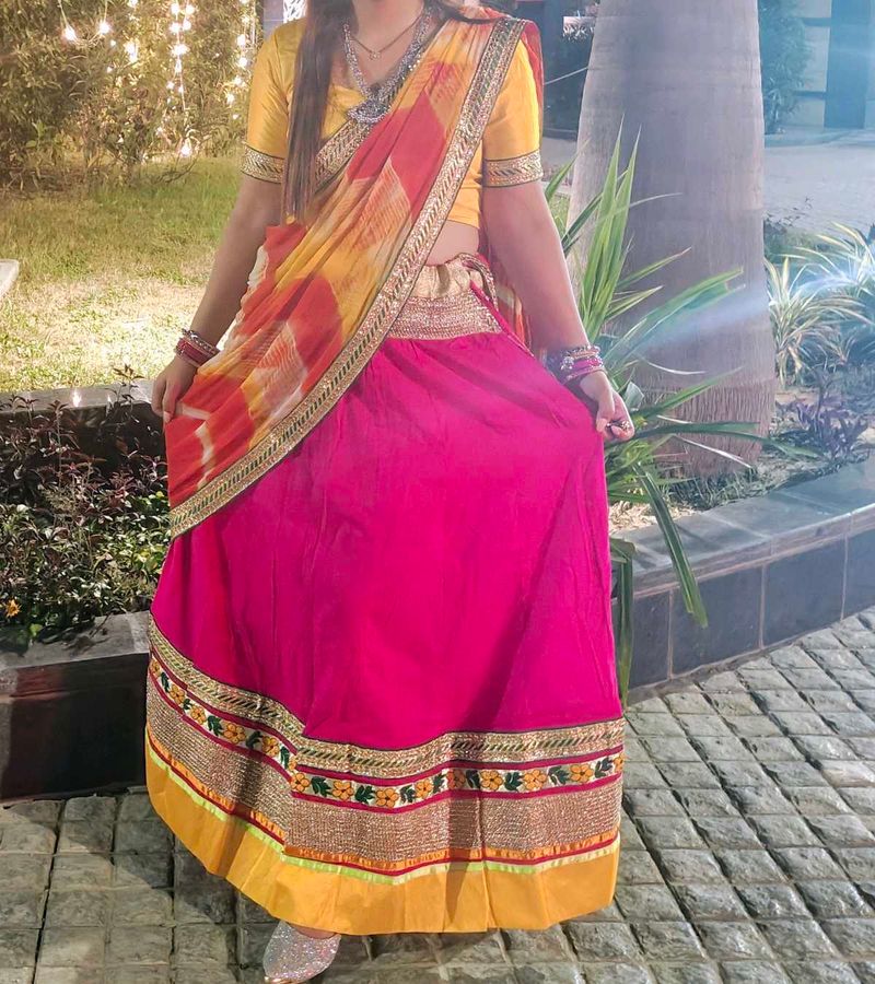 Lehnga Choli With Beautiful Dupatta