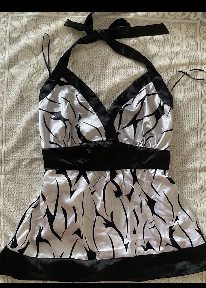 Y2K Halter Neck Top