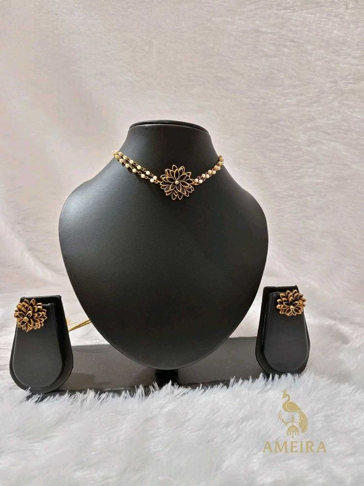 Elegant Necklace &amp; Earring Set