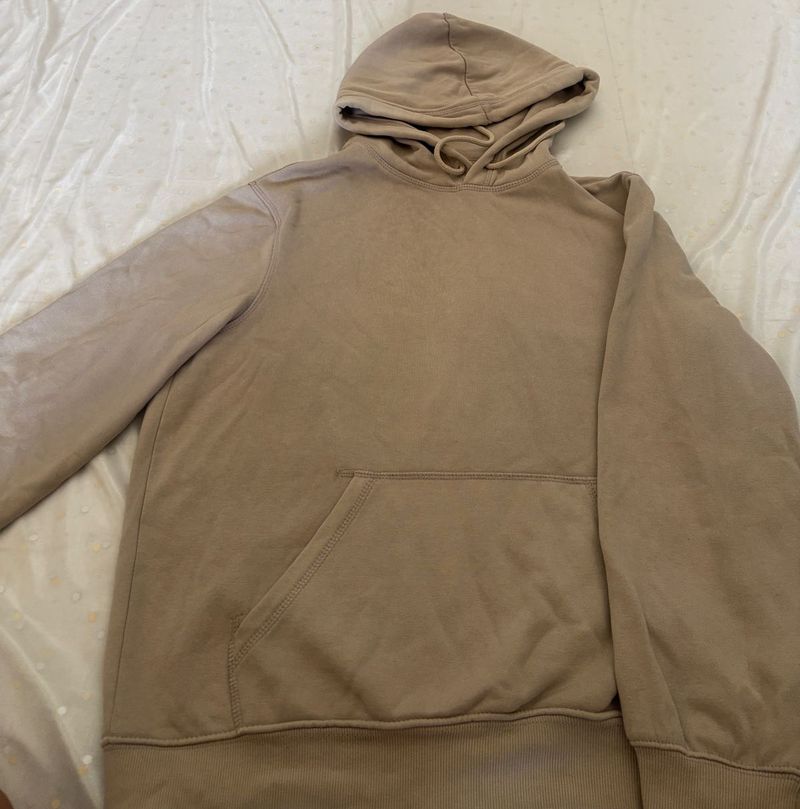Comfortable Beige Hoodie